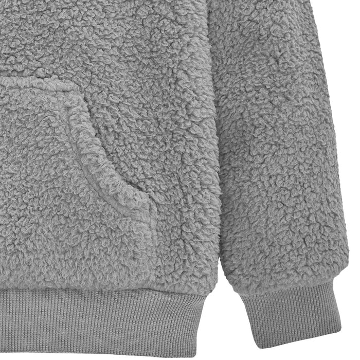 Infant & Toddler Neutral Gray Chicago Bulls Quarter-Zip Pullover NBA NBA®