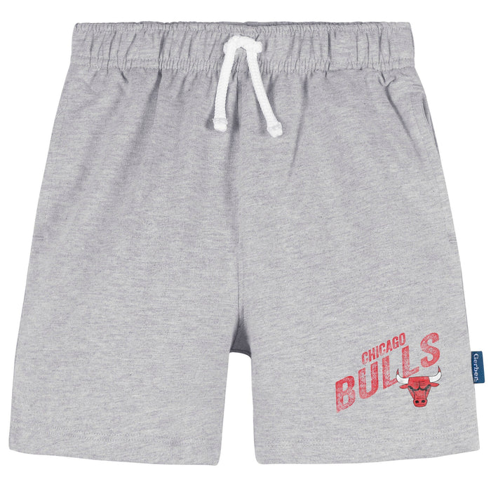 Infant & Toddler Neutral Gray Chicago Bulls Shorts NBA NBA®