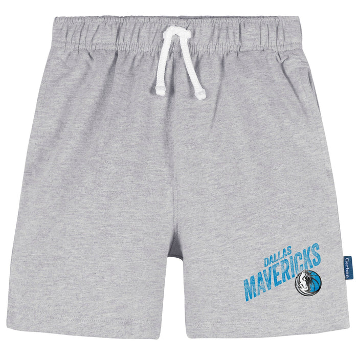 Infant & Toddler Neutral Gray Dallas Mavericks Shorts NBA NBA®