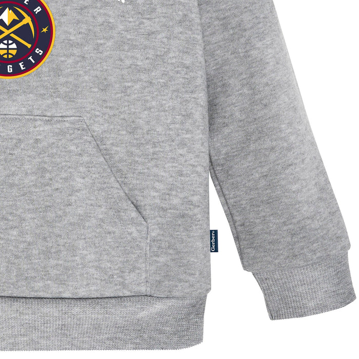 Infant & Toddler Neutral Gray Denver Nuggets Hoodie NBA NBA®
