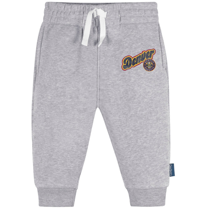 Infant & Toddler Neutral Gray Denver Nuggets Jogger Pants NBA NBA®