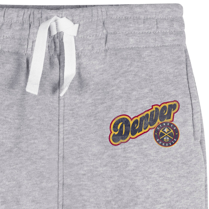 Infant & Toddler Neutral Gray Denver Nuggets Jogger Pants NBA NBA®