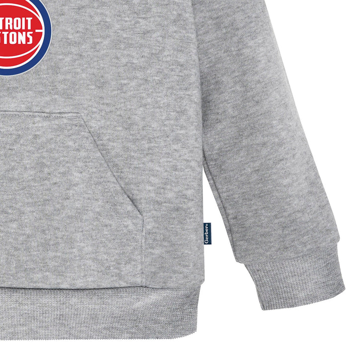 Infant & Toddler Neutral Gray Detroit Pistons Hoodie NBA NBA®