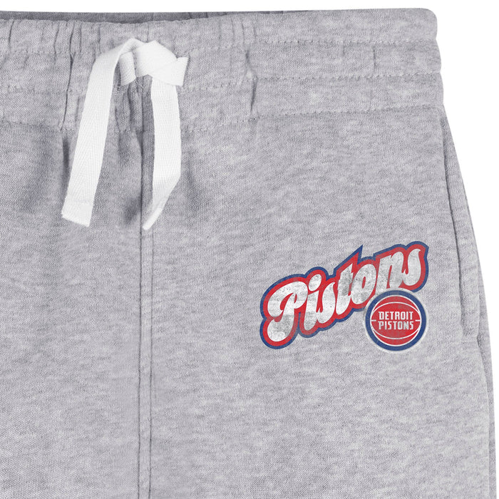 Infant & Toddler Neutral Gray Detroit Pistons Jogger Pants NBA NBA®