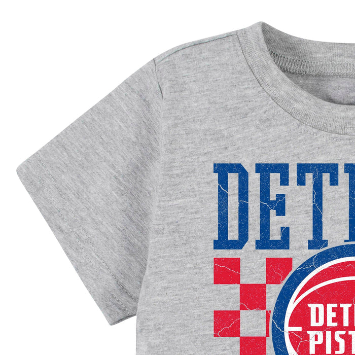 Infant & Toddler Neutral Gray Detroit Pistons T-Shirt NBA NBA®