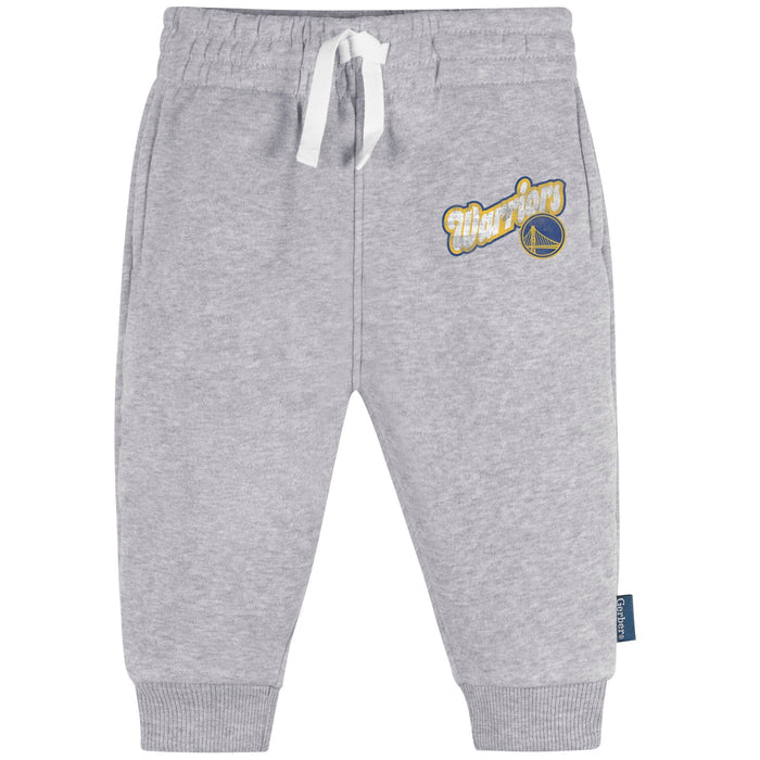 Infant & Toddler Neutral Gray Golden State Warriors Jogger Pants NBA NBA®