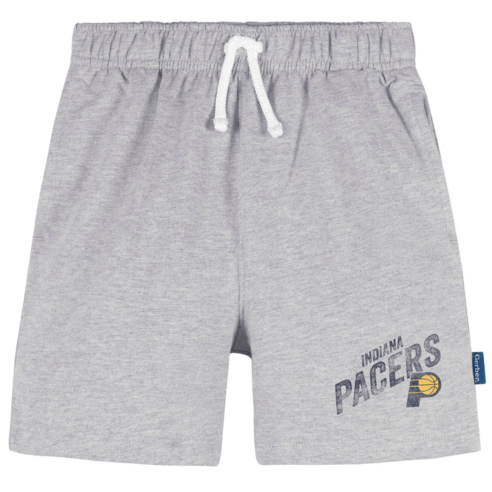 Infant & Toddler Neutral Gray Indiana Pacers Shorts NBA NBA®