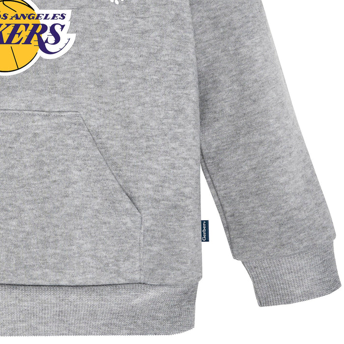 Infant & Toddler Neutral Gray Los Angeles Lakers Hoodie NBA NBA®