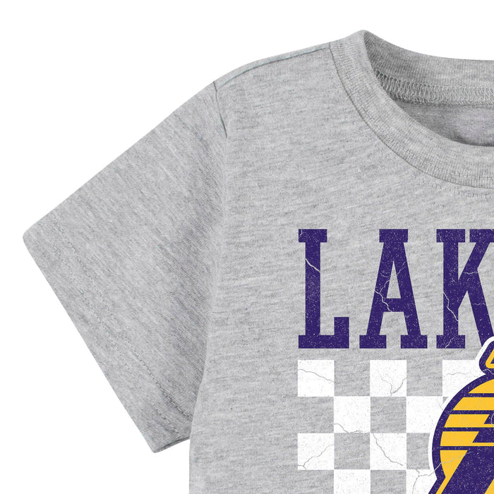 Infant & Toddler Neutral Gray Los Angeles Lakers T-Shirt NBA NBA®