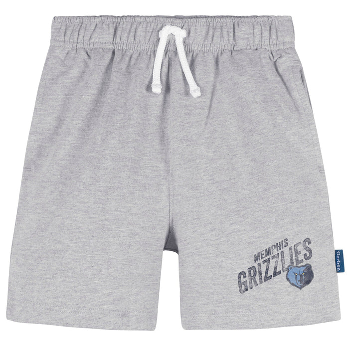 Infant & Toddler Neutral Gray Memphis Grizzlies Shorts NBA NBA®