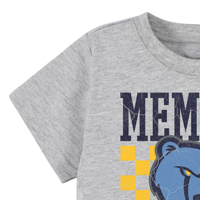 Infant & Toddler Neutral Gray Memphis Grizzlies T-Shirt NBA NBA®