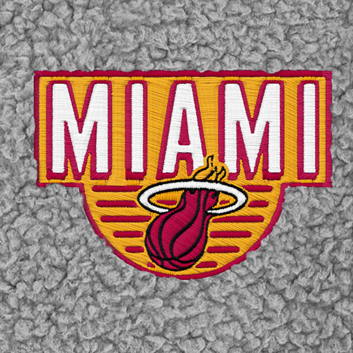 Infant & Toddler Neutral Gray Miami Heat Quarter-Zip Pullover NBA NBA®