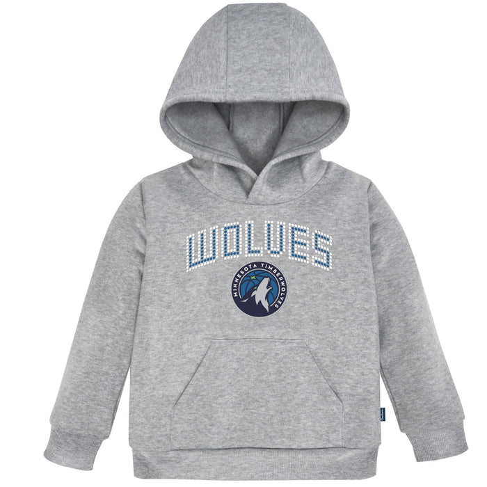 Infant & Toddler Neutral Gray Minnesota Timberwolves Hoodie NBA NBA®