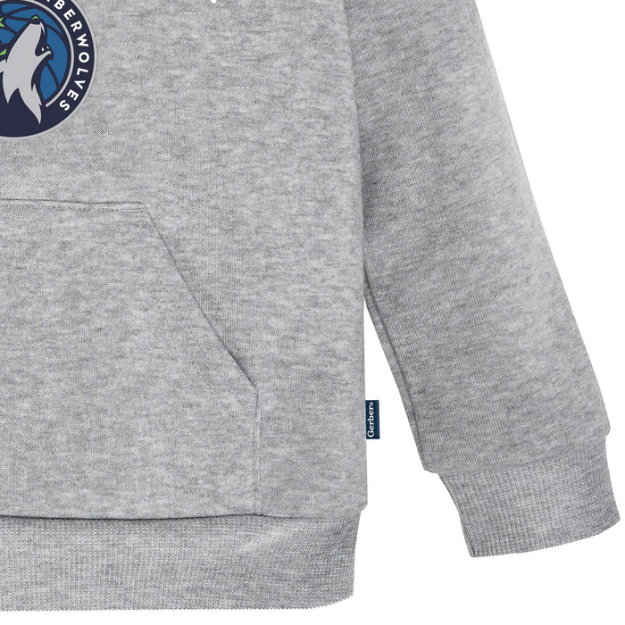 Infant & Toddler Neutral Gray Minnesota Timberwolves Hoodie NBA NBA®