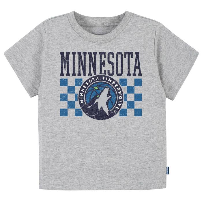 Infant & Toddler Neutral Gray Minnesota Timberwolves T-Shirt NBA NBA®