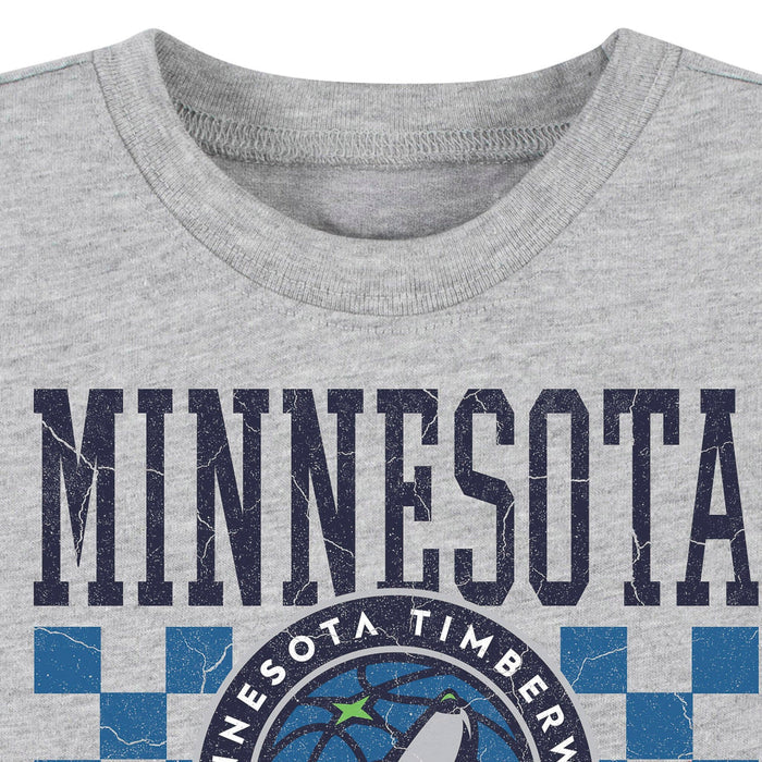 Infant & Toddler Neutral Gray Minnesota Timberwolves T-Shirt NBA NBA®
