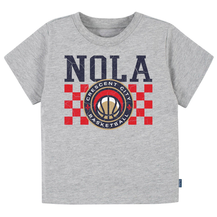 Infant & Toddler Neutral Gray New Orleans Pelicans T-Shirt NBA NBA®