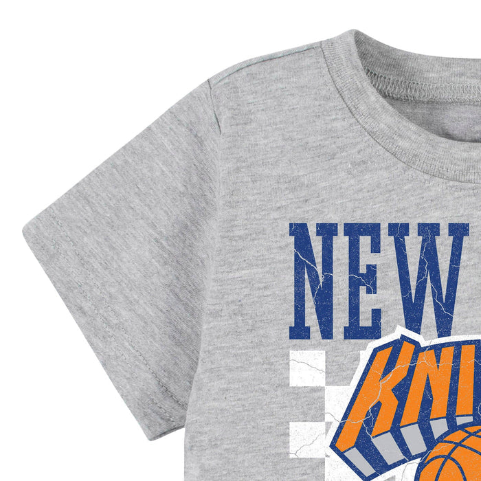 Infant & Toddler Neutral Gray New York Knicks T-Shirt NBA NBA®