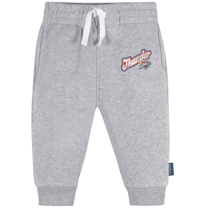 Infant & Toddler Neutral Gray Oklahoma City Thunder Jogger Pants NBA NBA®