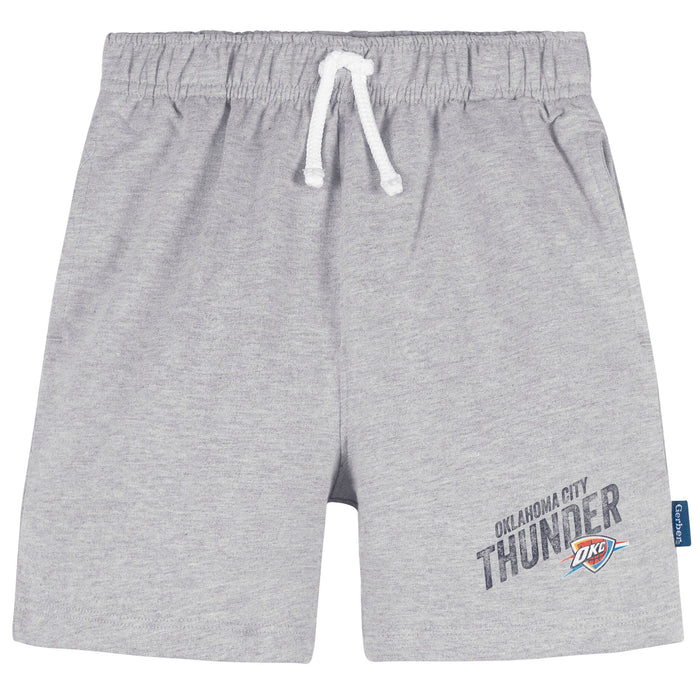 Infant & Toddler Neutral Gray Oklahoma City Thunder Shorts NBA NBA®