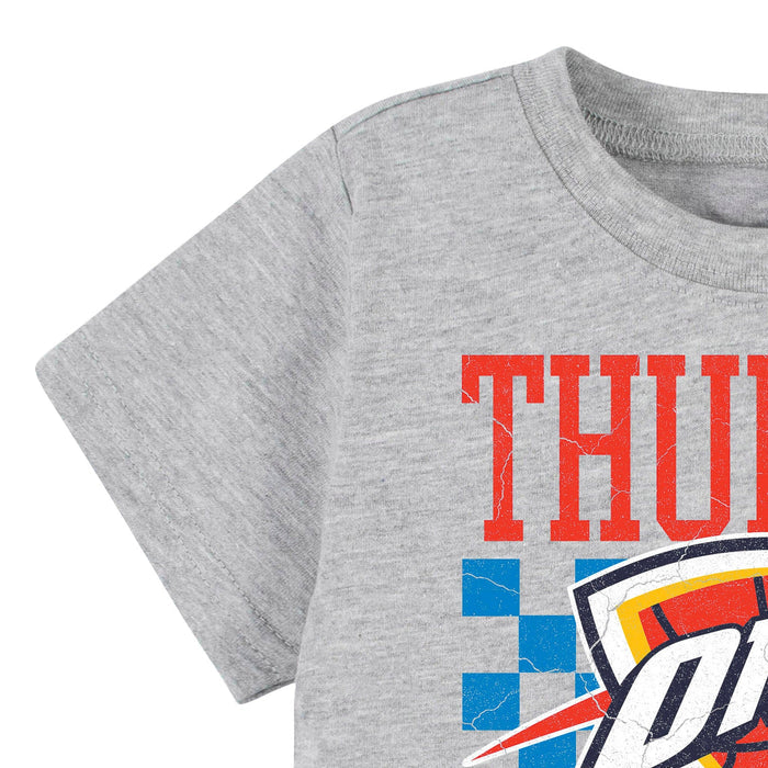 Infant & Toddler Neutral Gray Oklahoma City Thunder T-Shirt NBA NBA®