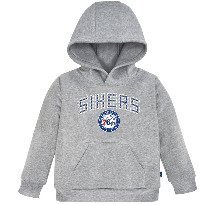 Infant & Toddler Neutral Gray Philadelphia 76Ers Hoodie NBA NBA®