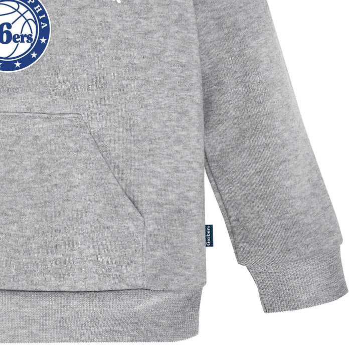 Infant & Toddler Neutral Gray Philadelphia 76Ers Hoodie NBA NBA®