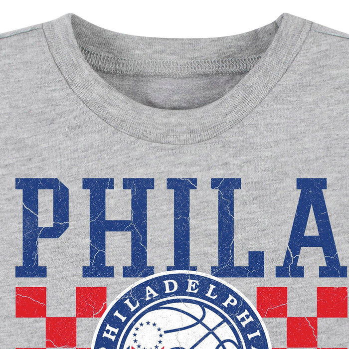 Infant & Toddler Neutral Gray Philadelphia 76Ers T-Shirt NBA NBA®