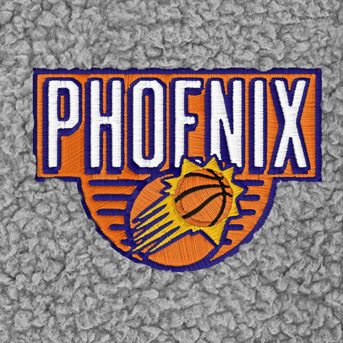 Infant & Toddler Neutral Gray Phoenix Suns Quarter-Zip Pullover NBA NBA®