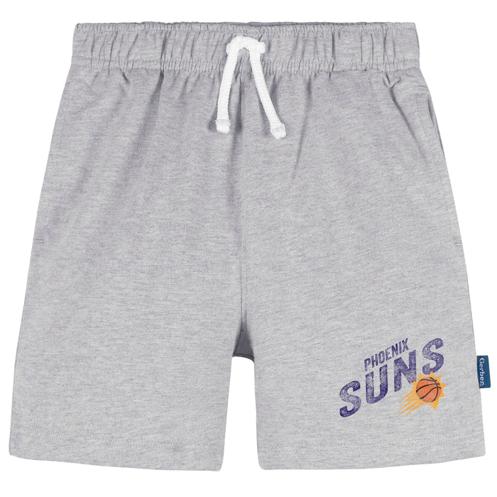 Infant & Toddler Neutral Gray Phoenix Suns Shorts NBA NBA®
