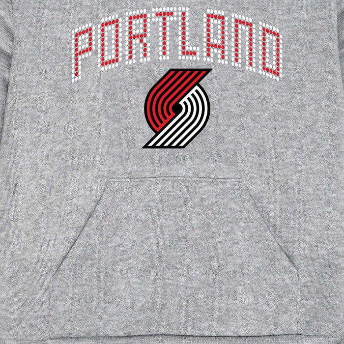Infant & Toddler Neutral Gray Portland Trail Blazers Hoodie NBA NBA®