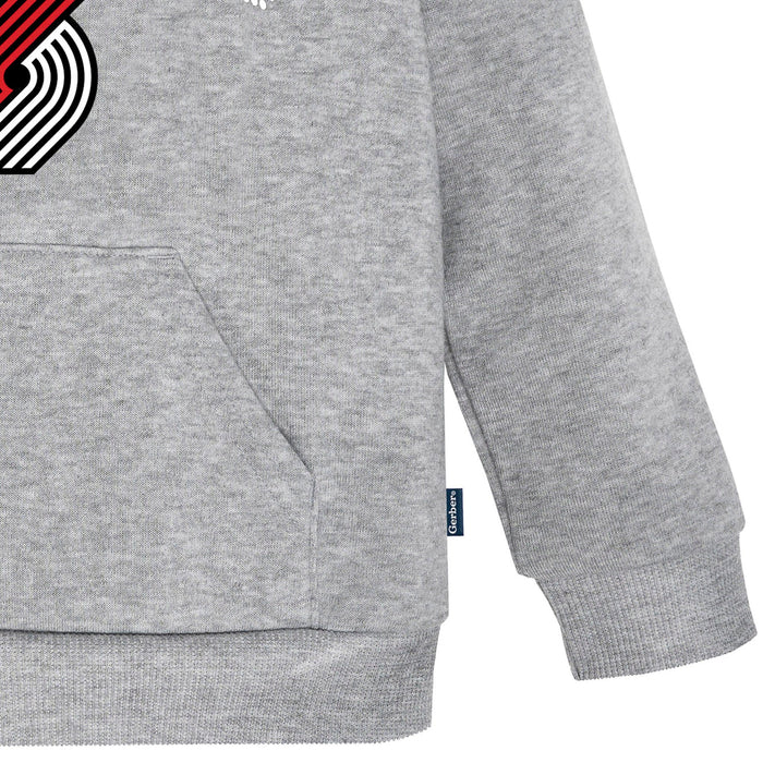 Infant & Toddler Neutral Gray Portland Trail Blazers Hoodie NBA NBA®