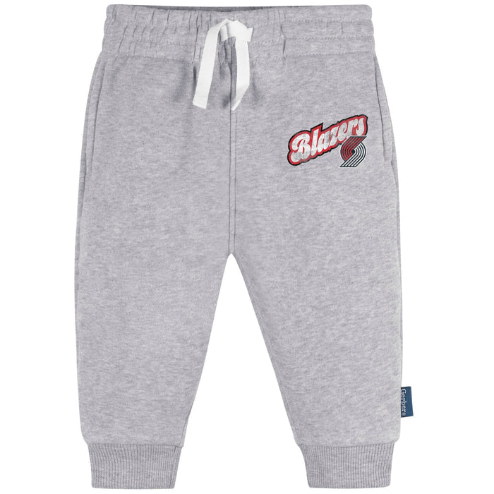 Infant & Toddler Neutral Gray Portland Trail Blazers Jogger Pants NBA NBA®