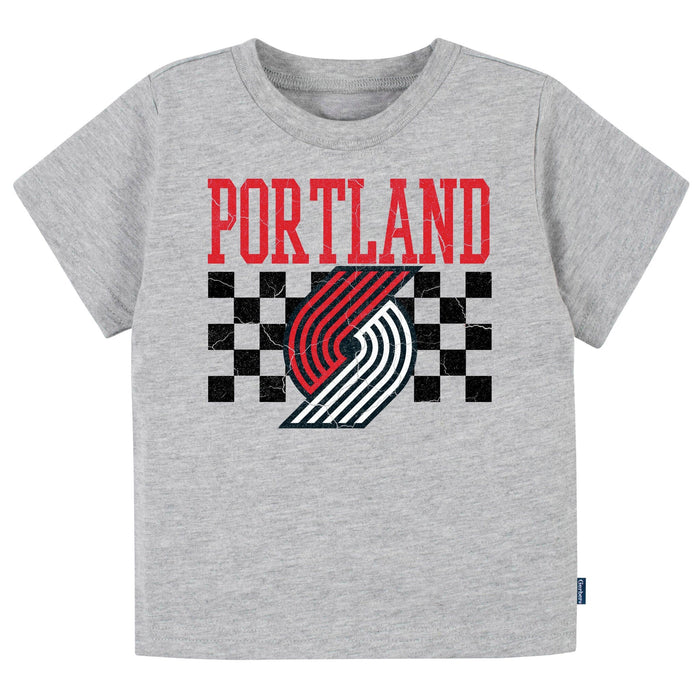 Infant & Toddler Neutral Gray Portland Trail Blazers T-Shirt NBA NBA®