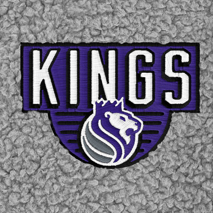 Infant & Toddler Neutral Gray Sacramento Kings Quarter-Zip Pullover NBA NBA®