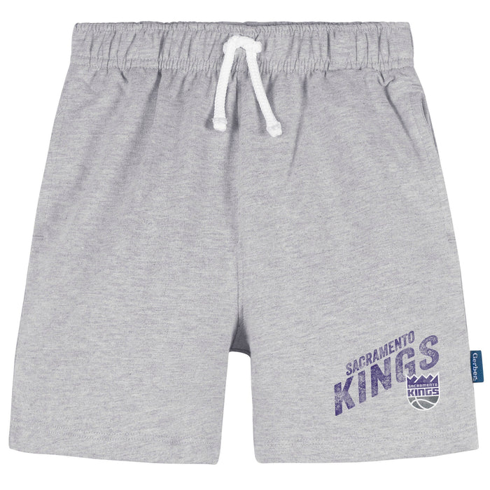 Infant & Toddler Neutral Gray Sacramento Kings Shorts NBA NBA®