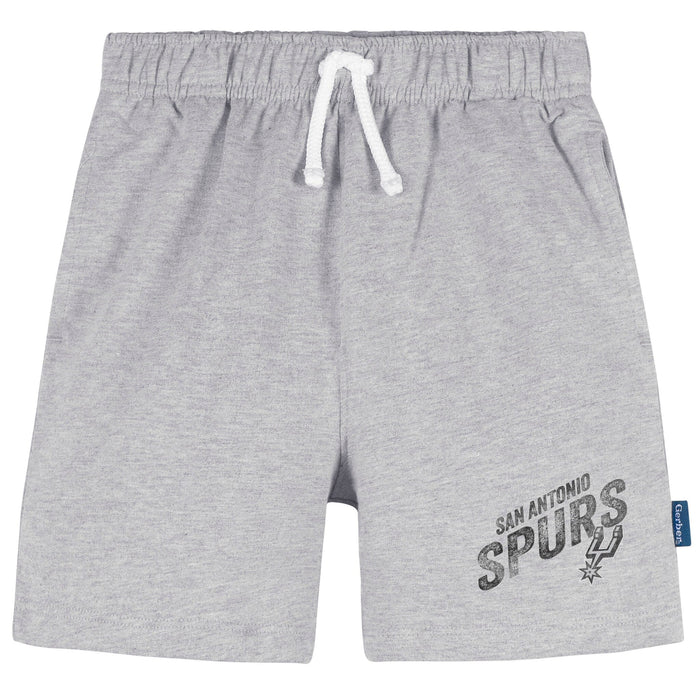 Infant & Toddler Neutral Gray San Antonio Spurs Shorts NBA NBA®