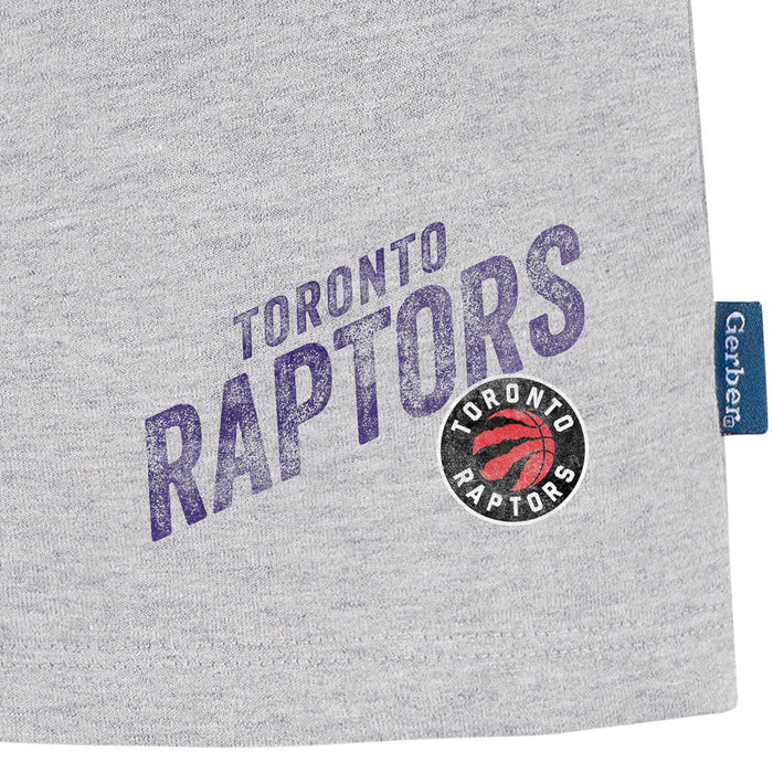 Infant & Toddler Neutral Gray Toronto Raptors Shorts NBA NBA®