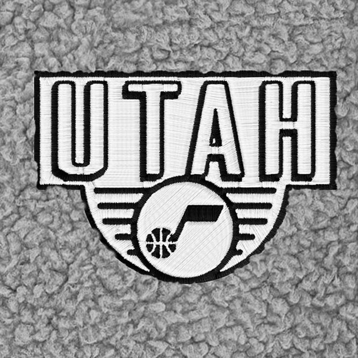 Infant & Toddler Neutral Gray Utah Jazz Quarter-Zip Pullover NBA NBA®