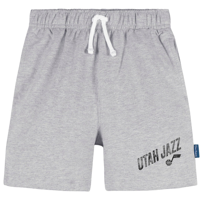 Infant & Toddler Neutral Gray Utah Jazz Shorts NBA NBA®