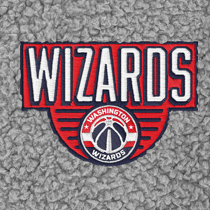 Infant & Toddler Neutral Gray Washington Wizards Quarter-Zip Pullover NBA NBA®