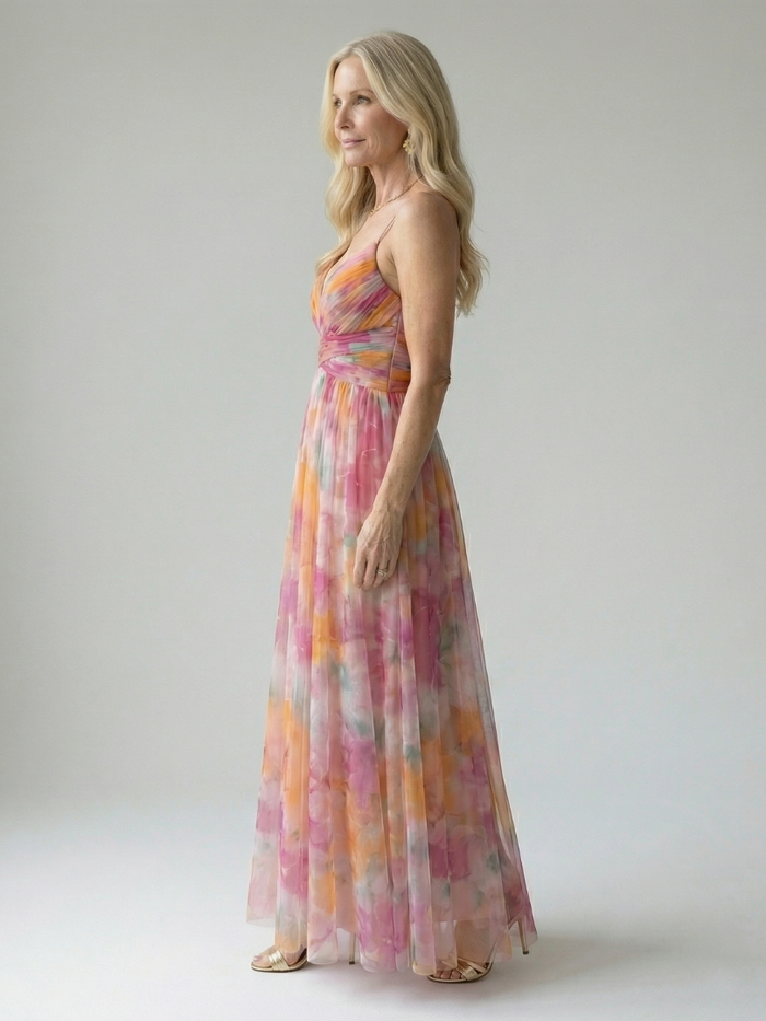 Isel – Women's Wrap Maxi Dress | Huna