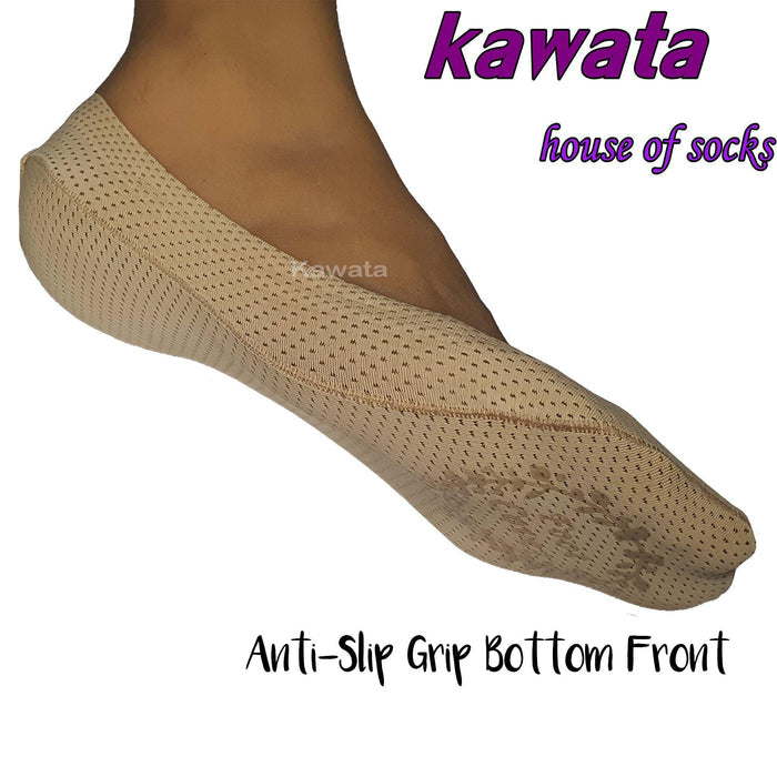 Kawata Low Cut Dri-Fit Foot Cover / Full Non-Slip Silicon Dri-Fit Hidden No-Show Socks - Kawata House of Socks