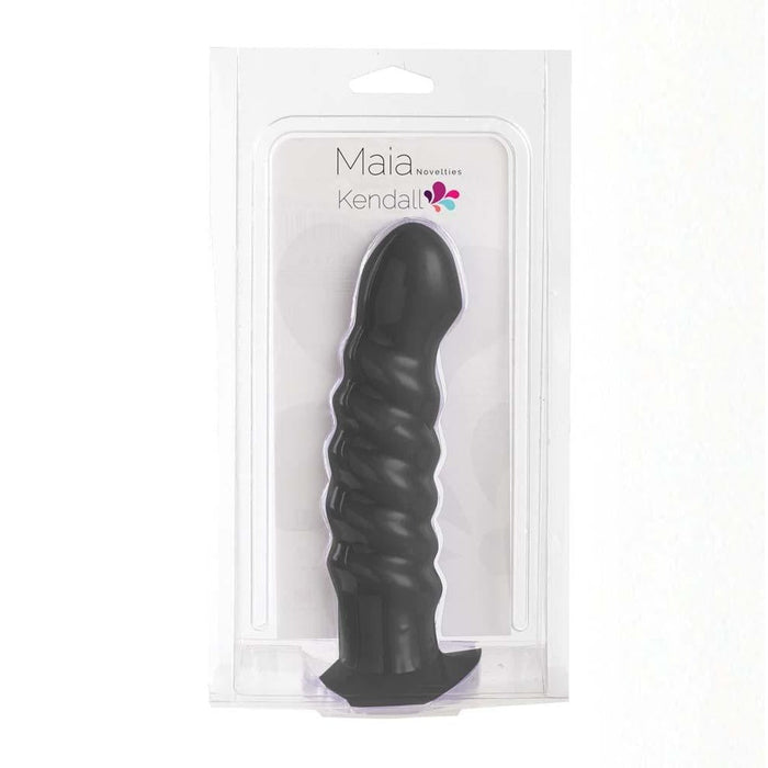 Kendall Silicone Black Dong Intimates Adult Boutique