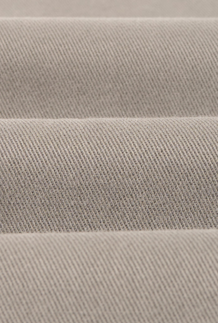 Khaki Cotton Drawstring Trousers