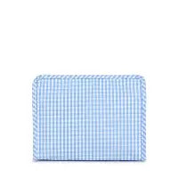 KIDS- TRVL ROADIE LARGE GINGHAM MIST