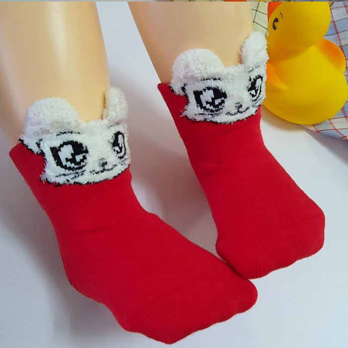 Kitten Baby Socks ( 6 -12 months old ) - Kawata House of Socks
