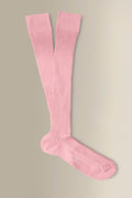 Light Pink Long Cotton Socks