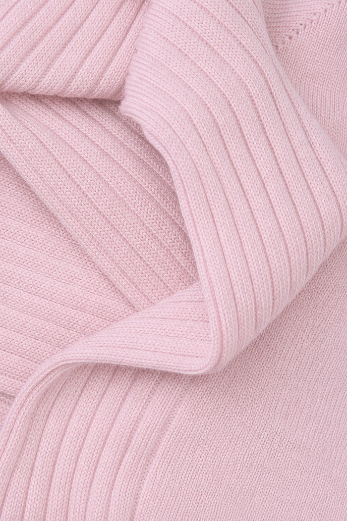 Light Pink Mid Calf Lightweight Wool Socks
