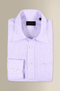 Lilac Linen Popover Shirt